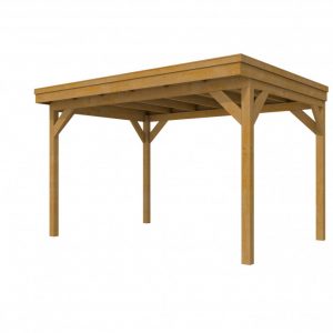 Geïmpregneerd vuren carport/overkapping - 400 x 300 cm